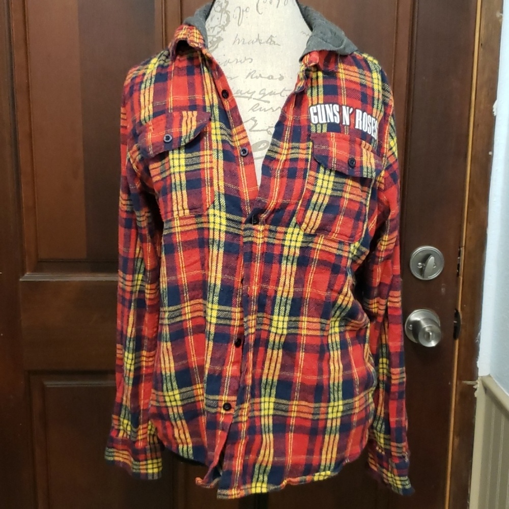 Guns n roses flannel